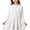 White, variant on akafmk Cropped Cardigan for Girls Cotton Knit Bolero Shrug One-Button Scalloped Casual Outerwear Cute Versatile Fall Clothes, Size 1-2 Years