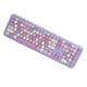 thumbnail image 5 of Juego de ratón y teclado inalámbrico morado 2,4G - Accesorio de ordenador de 110 teclas, 5 of 10