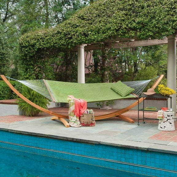 Soft Weave Hammock - Light Green