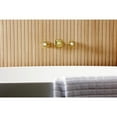 thumbnail image 3 of Kingston Brass KS5027NX Hamilton Two-Handle Wall Mount Roman Tub Faucet, Brushed Brass, 3 of 7