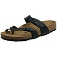 thumbnail image 2 of Birkenstock Mayari Birko-Flor Womens Sandals - Black, 2 of 3