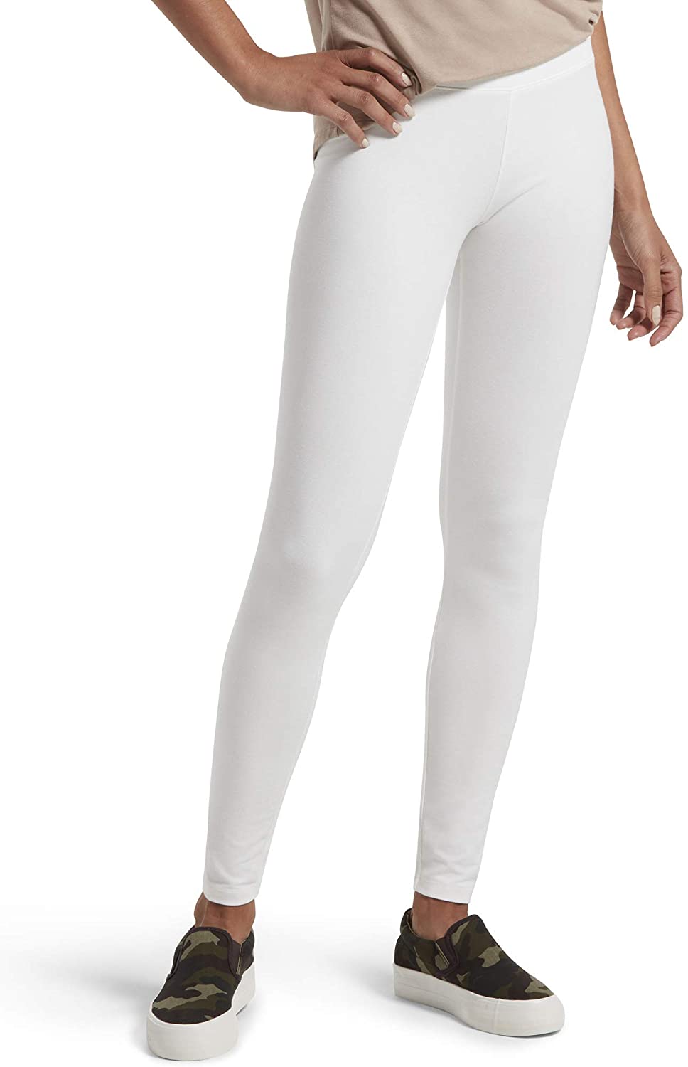 HUE Women's Cotton Ultra Legging with 