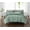 Sage Green, variant on Cannon Heritage 100% Microfiber Polyester Sage Green 3-Piece Full/Queen Comforter Set, Solid Casual themed, Adult Bedding, OEKO-TEX Certified