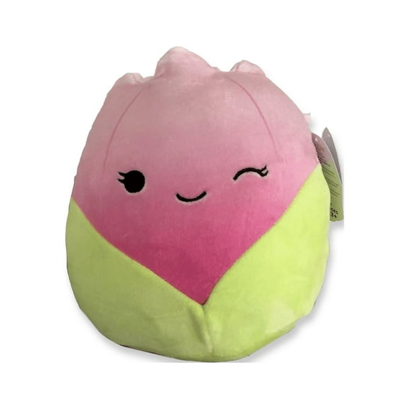 Squishmallow Bridgie Pink Tulip Flower 8” Kellytoys