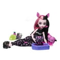 thumbnail image 5 of Monster High Draculaura Fashion Doll and Accessories, Creepover Party Set with Pet, 5 of 6