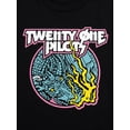 thumbnail image 2 of Twenty One Pilots, Boys' Graphic T-Shirt, Dragon Circle Vintage, Sizes XS-2XL (4-18), 2 of 3