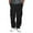 Black, variant on JTieacloth Mens Street Casual Sports Multi Pocket Foot Hat Rope Waist Tie Solid Color Woven Cargo Pants Cargo Pants for Men Black