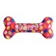 thumbnail image 1 of Huxley y Kent para perros | Party Time Hueso rosa (pequeño) | Juguete de peluche para perros Birthday Power con chirriador, 1 of 1