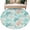 Teal Green, variant on Teal Red Coastal 2'x6' Runner Rugs for Hallway Kitchen Bedside Non Slip Washable, Retro Beach Nautical Sea Turtle Coral Entryway Rug Runners with Rubber Backing, Long Carpet Runner for Laundry Room