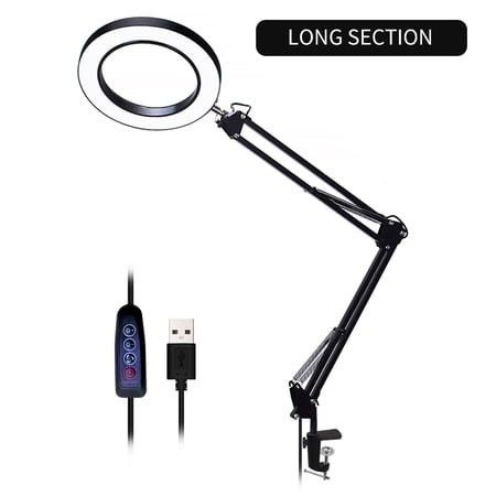 Eclairage Lampe Loupe 5 X Led Avec Pince Mains Libres Loupe Loupe Lampe De Bureau Bras Pivotant Reglable Lampe Alimentee Par Usb Loupe Lampe Led Avec Loupe 3 Modes Dimmable Walmart Canada Eclairage Lampe Loupe 5 X Led Avec Pince Mains Libres Loupe Loupe Lampe De Bureau Bras Pivotant Reglable Lampe Alimentee Par Usb Loupe Lampe Led Avec Loupe 3 Modes Dimmable Walmart Canada