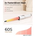 thumbnail image 4 of Hair Curling Wand Tapered barre9-19mm, Dual Voltage Curling Wand for Long Hair, 4 of 7