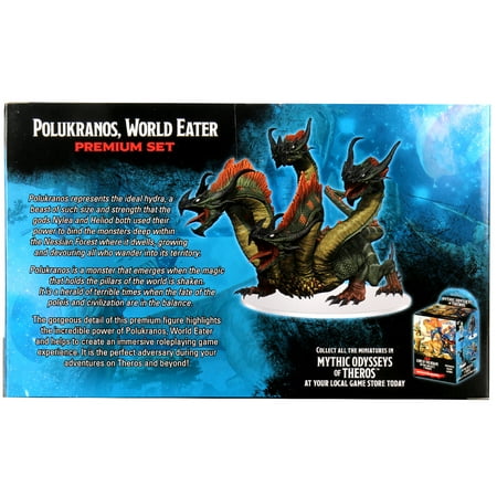 D&D Icons of the Realms: Mythic Odysseys of Theros - Polukranos Premium Figure - Prepainted, RPG, Dungeons & Dragons