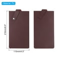 thumbnail image 2 of Funda de Cuchillo de Cuero PU Uxcell para Hacha de Carne, Funda Impermeable para Cuchillo, Rojo Oscuro Profundo, 2 of 5