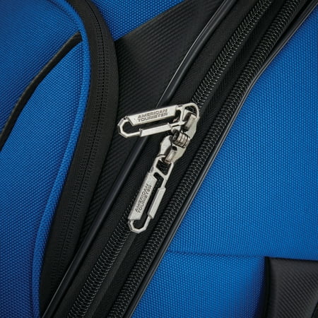 American Tourister - 4 Kix 2.0 24" Expandable Spinner Carry-On Suitcase - Classic Blue