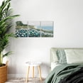 thumbnail image 3 of Set of 3 Riverside Meadow Blossoms Wall Art Floral Landscape Wall Decor Modern Framed Canvas Prints for Living Room, Bedroom, Office 12"x16", 3 of 8