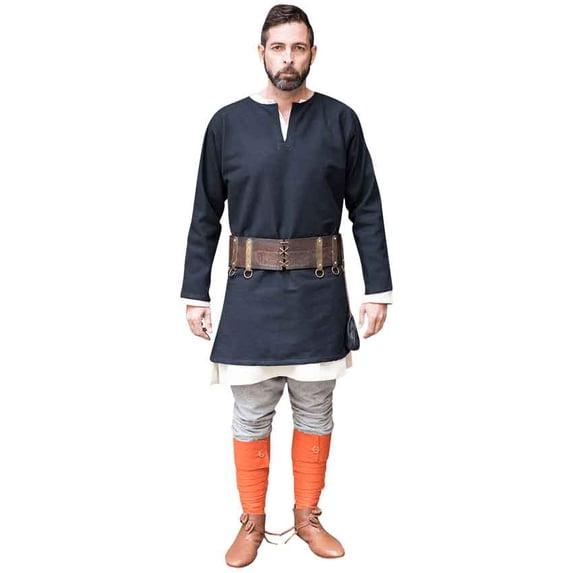 Erik Viking Tunic in Sand, size: 3X-Large | Cotton by Medieval Collectibles