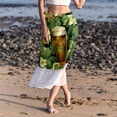 thumbnail image 6 of Saint Patrick's Day Stunning Chiffon Beach Dresses with Polyester Straps for Women in Beach Skirts, 6 of 6