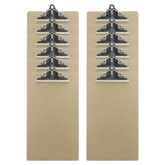 Charles Leonard Masonite Clipboard, Legal Size, 12 Count