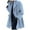 Sky Blue, variant on Lovskoo Womens Winter Coats Pea Coat Casual Long Sleeve Outwear Cardigan Slim Coat Overcoat Trench Coat Sky Blue
