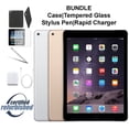 thumbnail image 1 of Restored Apple iPad Air 2 16GB Space Gray - WiFi - Bundle - Case, Rapid Charger, Pre-Installed Tempered Glass & Stylus Pen - FREE 2 Day Shipping (Refurbished), 1 of 5