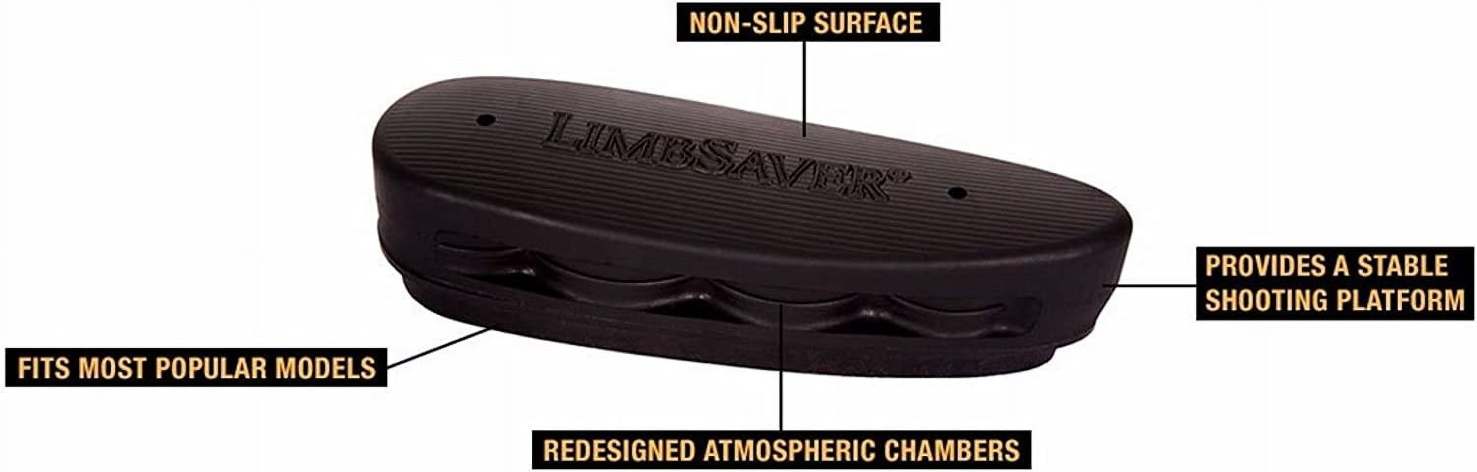 Limbsaver AirTech Precision Fit Recoil Pad, Beretta 5in, Black