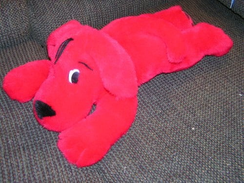 clifford the big red dog stuffed animal walmart