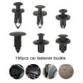 thumbnail image 1 of Servicios De Reparación Y Mantenimiento., 190Pcs 6 Tamaños Clips De Retención De Coche Kit De Sujetadores De Plástico Con Removedor De Sujetadores Juego De Remaches De Pasador De Empuje Automático Cli Muyoka Hogar, 1 of 6