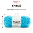 thumbnail image 2 of Premier Eyelash Yarn-Turquoise, 2 of 7