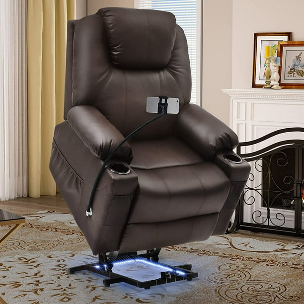 YITAHOME Recliner Chair with Phone Holder, Electric Power Lift Recliner