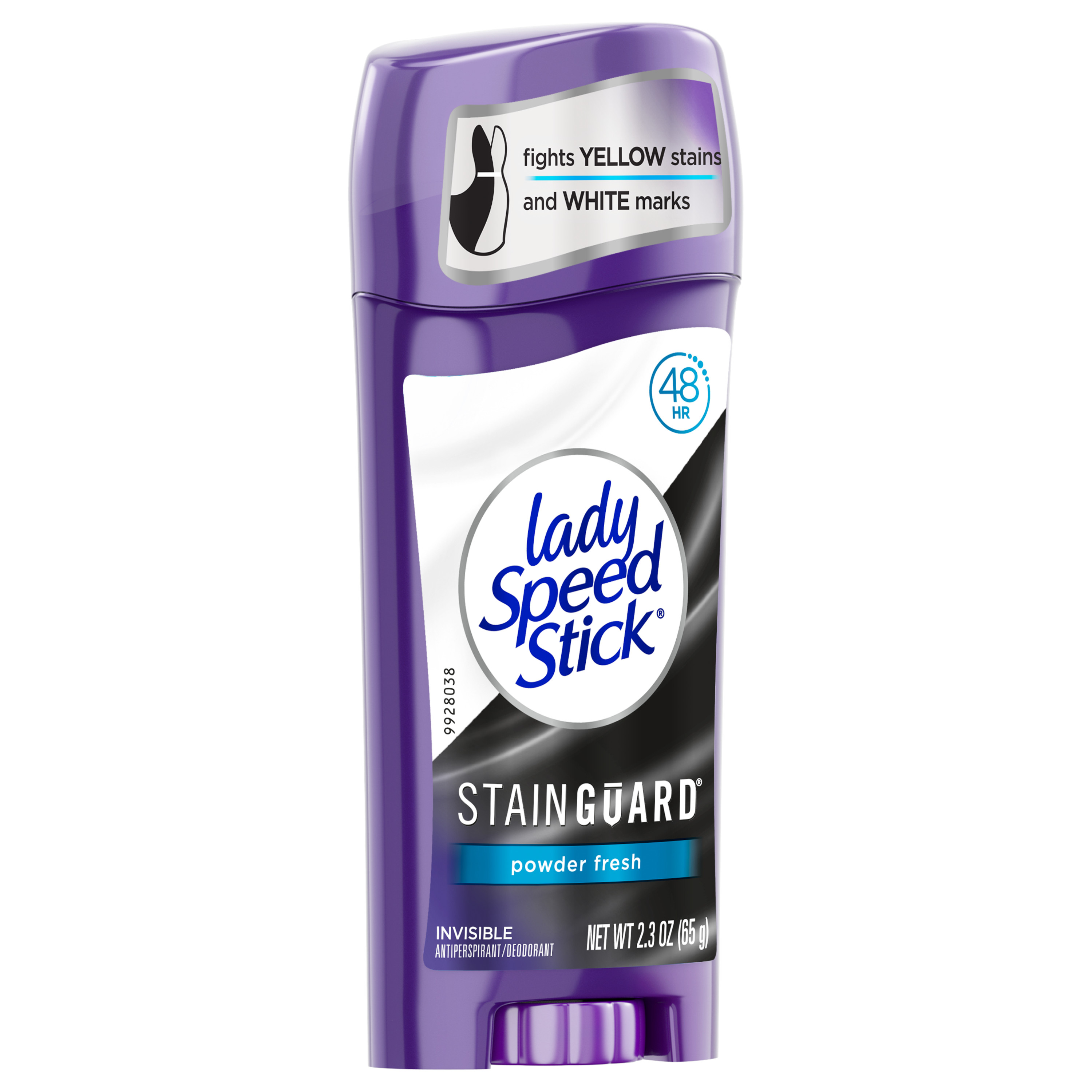 Lady Speed Stick Stainguard Antiperspirant Female Deodorant, Powder Fresh, 2.3 oz - image 3 of 3