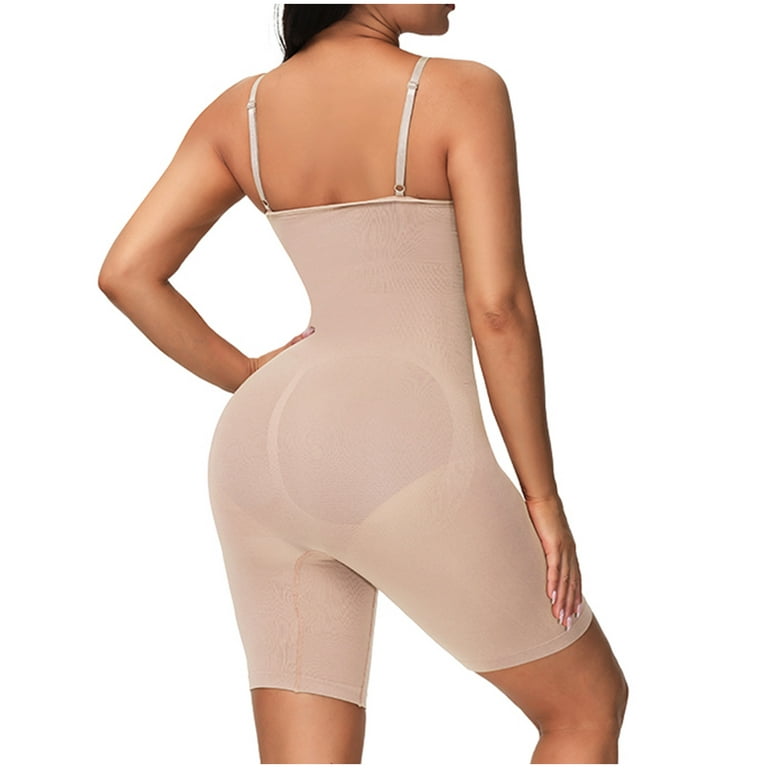 Bodysuit Shapewear for Women Tummy Control Full Bust Body Shaper Bodysuit  Butt Lifter Thigh Slimmer 