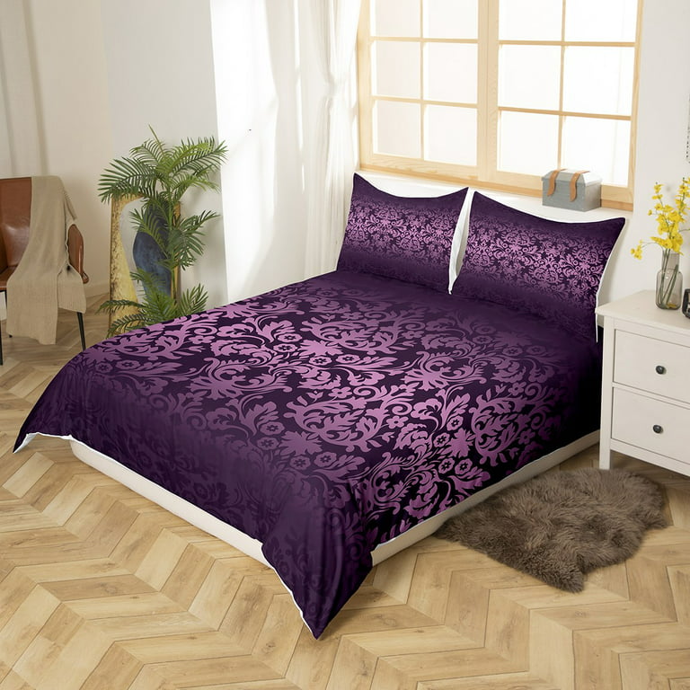 Victoria Damask King Comforter Set