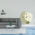 thumbnail image 2 of Figura de escritorio,Escultura abstracta de pensador para decoración de oficina y hogar.,Reloj de pared,Reloj de pared silencioso Reloj de pared nórdico Decoración del hogar,Relojes, 2 of 8