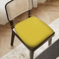 thumbnail image 3 of Chair Cushion With Ties, Thick Seat Cushion, D-Shaped Chair Pad, Chair Pad With Straps, Dining Chair Cushion, Home Decor Cushion, Foam Seat Cushion, Kitchen Chair Cushion, 17.32X16.14inch, 3 of 4