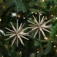 thumbnail image 4 of Fwttom Christmas Tree Decorations, Christmas Hanging Exploding Star Decoration Christmas Tree Ornaments, Transparent Exploding Star Pendant for Xmas Tree, Holiday Party Decor, 4 of 6