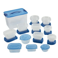 Mainstays 35 Pack Meal Prep Food Storage Containers BPA Free