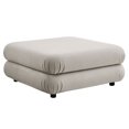 thumbnail image 6 of 4 pcs Modular Sofa Sectional, Tufted, Brown, Velvet, Living Room Lounge Cafe Lobby Hospitality Restaurant, Modern Contemporary, HB37388, 6 of 15