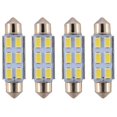 thumbnail image 1 of 4 X 6 Led Festoon Lamp Bulb 5630 Smd White Light Dc 12v 41mm Low Consumption -ZHENV, 1 of 5