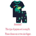 thumbnail image 2 of Conjunto de pijama Family Feeling Dragon 100% algodón para niños 3T, 2 of 6