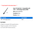 thumbnail image 2 of Inner Tie Rod End - Compatible with 1997 - 1999 Dodge Dakota RWD 1998, 2 of 2