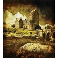 thumbnail image 3 of Ambesonne Medieval Duvet Cover Set, Old Scottish Castle, 2-Calking, Grey Green, 3 of 7