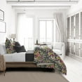 thumbnail image 4 of Athena Linen Charcoal Duvet Cover Set Twin, 4 of 5