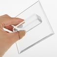 thumbnail image 6 of CIMAXIC 1Pack Acrylic Paint Scraper Transparent Square Crystal Scraper for DIY Handcrafts, 6 of 8