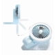 thumbnail image 4 of USB Charging Folding Fan Portable Night Light Small Fan Desktop Mini Small Fan, 4 of 4