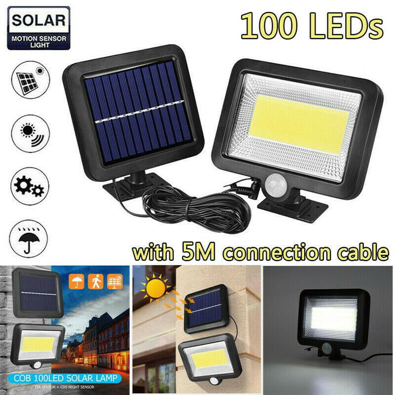 Details about   100/120COB LED Solar Power Wall Light Outdoor Garden Security Lamp Motion Sensor 