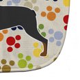 thumbnail image 3 of Carolines Treasures BB6371BIB Rottweiler Pawprints Baby Bib, 3 of 3