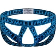 thumbnail image 3 of JOCKMAIL 4PCS/PACK Mens Jockstrap Thong Underwear Stretch Mens Jock Strap Underwear G-string Athletic Supporter, 3 of 7