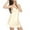 Gold, variant on Aloohaidyvio Nightgown for Women Loose Sleepwear V Neck Pajama Dress Soft Nightshirt Sleeveless Nightdress Chemise Sizes S