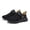 Gold, variant on GobdXE Back to School Knit Mesh Sneakers Lightweight Non Athletic Sport Footwear for Kids Size:3.5
