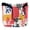 Colorful Plants and Squares, variant on Haosy Colorful Plants and Squares Golf Mallet Putter Cover Strong Magnetic Leather Golf Club Headcover Closure